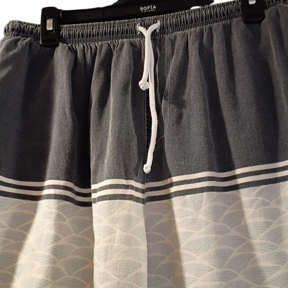 Men's Coop‎ Select Athletic 100% Cotton Lightweight Shorts Size XXL Black Gray